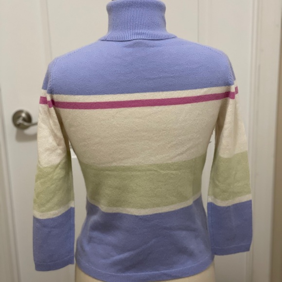 🍁4 for$25🍁Ann Taylor Cashmere Turtleneck Sweater - Picture 4 of 5
